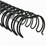 GBC WIRE BINDING COMB 34 LOOP 12MM A4 BLACK PACK 100