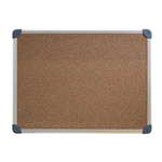 QUARTET PENRITE CORKBOARD ALUMINIUM FRAME 450 X 600MM