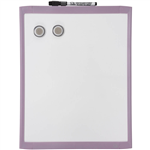 QUARTET BASICS WHITEBOARD 280 X 360MM PURPLE FRAME