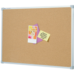 QUARTET PENRITE CORKBOARD ALUMINIUM FRAME 900 X 900MM