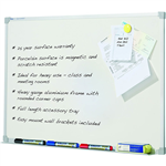 QUARTET PENRITE PORCELAIN WHITEBOARD MAGNETIC 900 X 1200MM