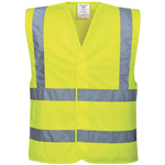PORTWEST C470 HIVIS TWO BAND AND BRACE VEST