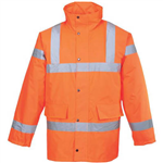 PORTWEST S460 HIVIS TRAFFIC JACKET ORANGE 4L