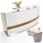 CONSERVATORY RECEPTION COUNTER 2200 X 1145 X 1150 WHITE