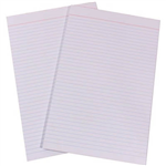 QUILL RULED BANK PAD 60GSM 90 LEAF FOOLSCAP WHITE