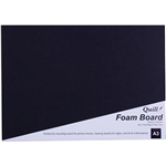 QUILL FOAM BOARD 5MM A3 BLACK