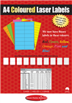 REDIFORM LASER LABELS 1SHT FLUORO GREEN 100PK