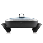 SUNBEAM DIAMONDFORCE BANQUET FRYPAN 210 X 310 X 490MM DARK BLUE