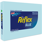 REFLEX COLOURS A3 COPY PAPER 80GSM BLUE PACK 500 SHEETS