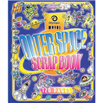 OLYMPIC SO12 SCRAPBOOK OUTERSPACE BLANK 60GSM 120 PAGE 330 X 280MM