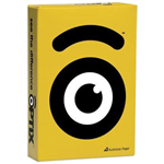 OPTIX COLOURED A4 COPY PAPER 160GSM PATI OCHRE PACK 200 SHEETS