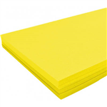 RAINBOW SPECTRUM BOARD 220GSM A4 YELLOW PACK 100