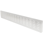 RAPID SPAN METAL MODESTY PANEL 1200MM DESK 957 X 300MM WHITE