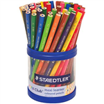 STAEDTLER 126 NORIS CLUB MAXI LEARNER COLOURED PENCILS ASSORTED TUB 70