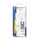 STAEDTLER 430 STICK BALLPOINT PEN FINE BLUE BOX 10