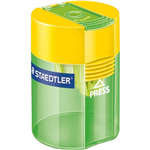 STAEDTLER 511 006 TUB PENCIL SHARPENER 1HOLE ASSORTED