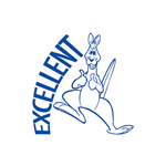 STAEDTLER 3SHINY MERIT STAMP EXCELLENT KANGAROO BLUE