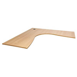 RAPIDLINE CORNER WORK TOP 1800 X 1800 X 700MM BEECH