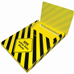 BRADY SDS SAFETY DATA SHEET BOX WALLMOUNTED BLACKYELLOW