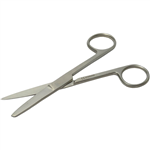 FIRST AIDERS CHOICE FIRST AID SCISSORS SHARPBLUNT 125MM