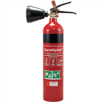 BRADY FIRE EXTINGUISHER CO2 DRY CHEMICAL 2KG