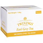 TWININGS EARL GREY ENVELOPE TEA BAGS CARTON 500