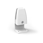 SANA ACOUSTIC DESK SCREEN CLAMP SIDE MOUNT WHITE PACK 2