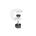 SANA ACOUSTIC DESK SCREEN CLAMP DUAL MOUNT WHITE PACK 2