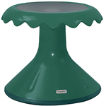 VISIONCHART EDUCATION SUNFLOWER STOOL 310MM HIGH LAKE GREEN