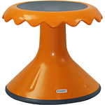 VISIONCHART EDUCATION SUNFLOWER STOOL 310MM HIGH ORANGE