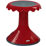VISIONCHART EDUCATION SUNFLOWER STOOL 370MM HIGH DARK RED