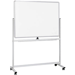 INITIATIVE MOBILE MAGNETIC WHITEBOARD 1200 X 900MM