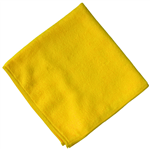 VISIONCHART WHITEBOARD CLEANING CLOTH MICROFIBRE 400 X 400MM YELLOW PACK 10