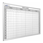 VISIONCHART WHITEBOARD SCHOOL PLANNER 4 TERMS 1200 X 900MM