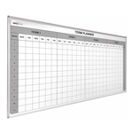 VISIONCHART WHITEBOARD SCHOOL PLANNER 4 TERMS 2400 X 1200MM