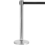 RETRACTA Q BARRIER STAND AND BELT 2 METRE CHROME