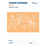WRITER STUDENT NOTEBOOK PLAIN 64 PAGE 250 X 175MM BUFF
