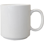 CONNOISSEUR STACKABLE MUG 300ML WHITE PACK 6
