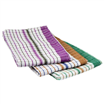 CONNOISSEUR TEA TOWELS 500 X 700MM ASSORTED PACK 3