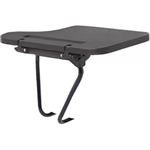 RAPIDLINE WIMBLEDON VISITORS CHAIR ADDITIONAL TABLET ARM BLACK