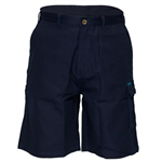 PRIME MOVER MW702 COTTON DRILL SHORT WITH CARGO POCKETS NAVY 102R