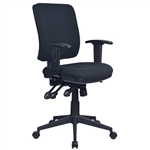 INITIATIVE REJUVENATE ERGONOMIC HIGH BACK CHAIR ARMS BLACK