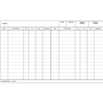 ZIONS 58STW STOCK CARD 127 X 203MM WHITE PACK 100