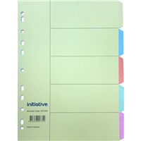 Pastel Manilla Dividers