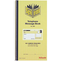 Telephone Message Books