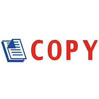 2 Colour Message Stamps